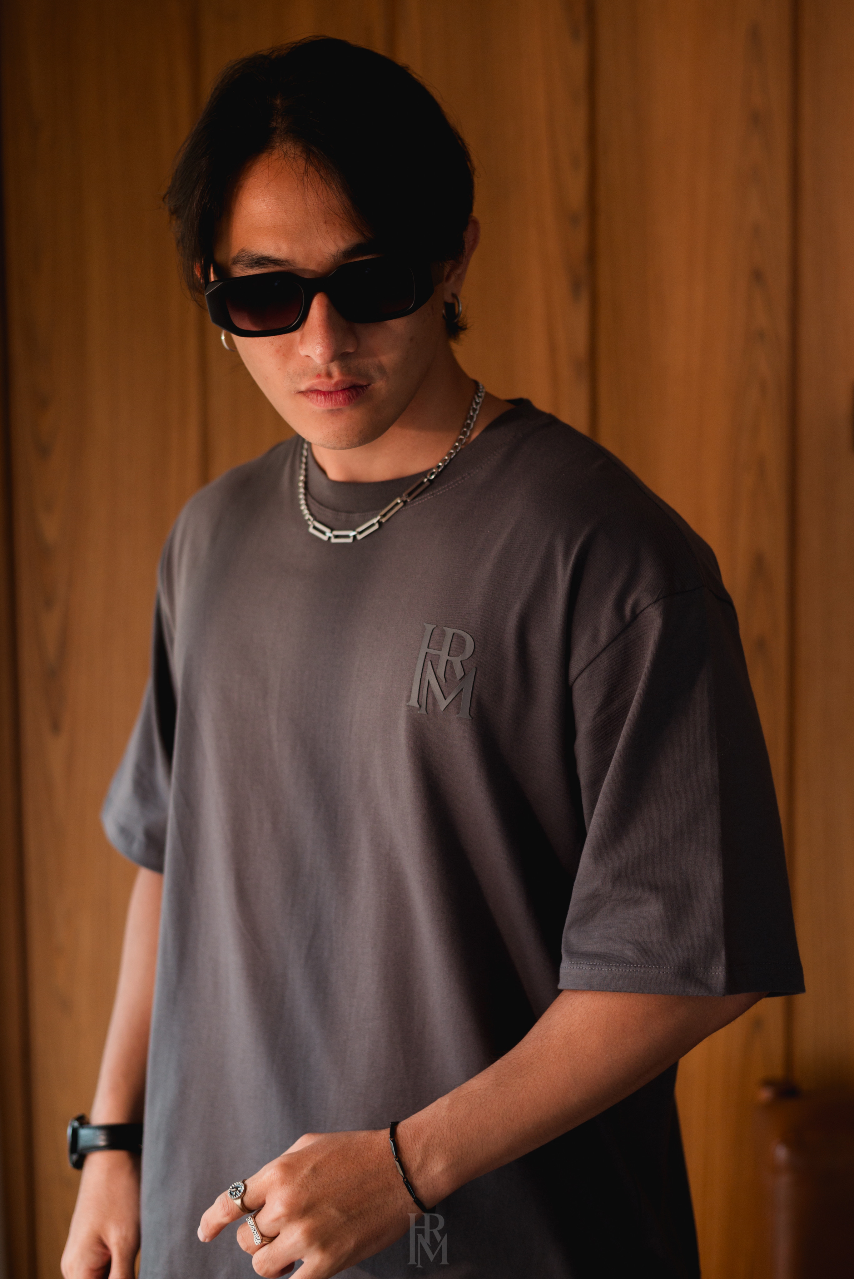 HRMAN | Iron Smoke Oversize T's | Unisex T-Shirt