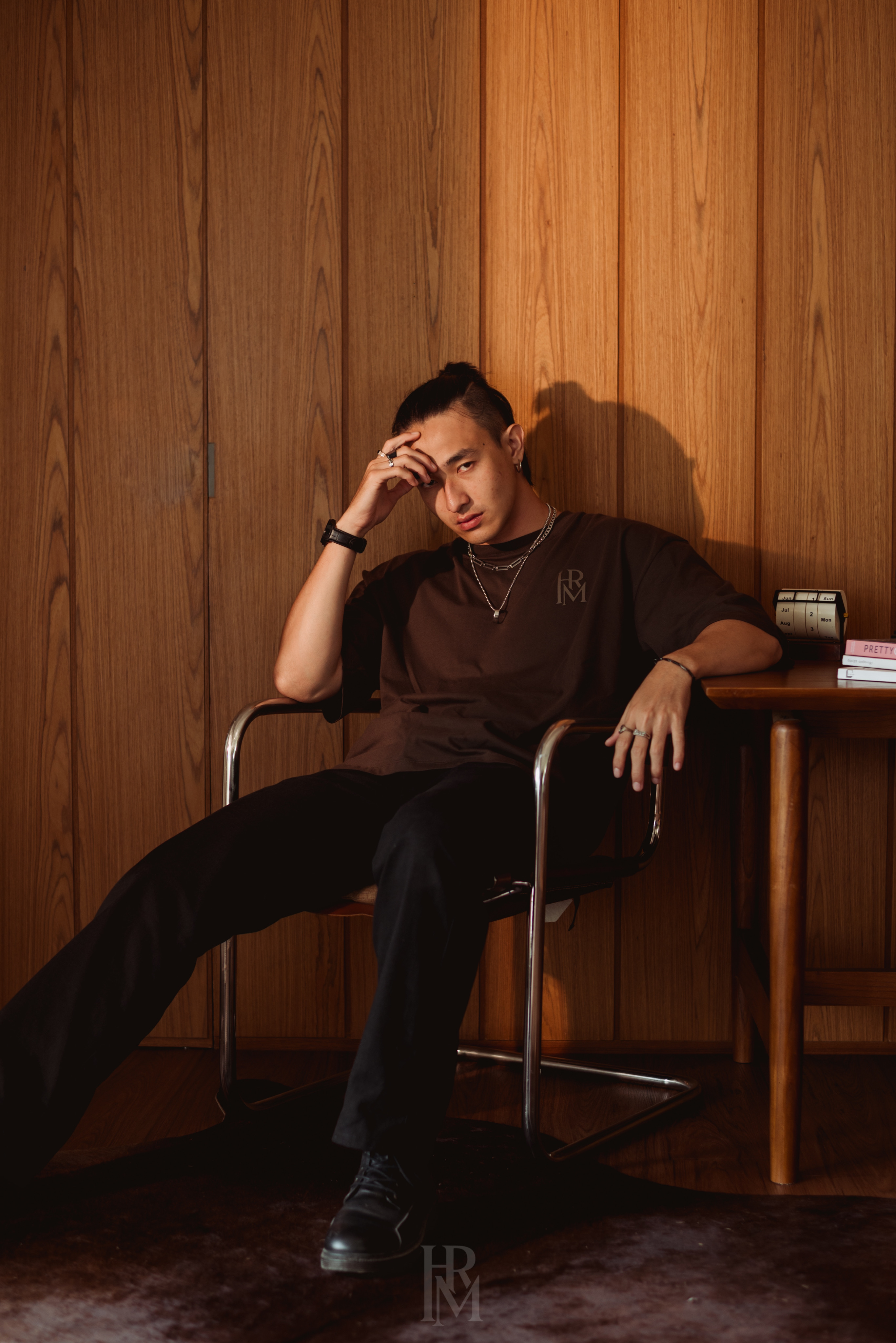 HRMAN | Mocha Earth Oversize T's | Unisex T-Shirt